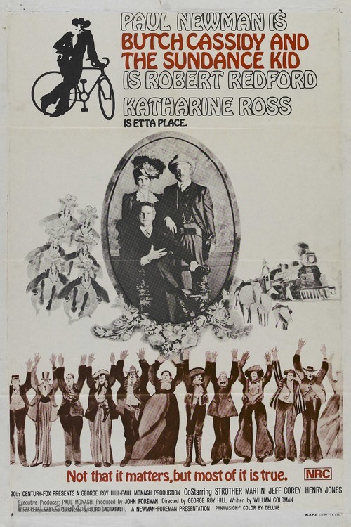 Butch Cassidy and the Sundance Kid - Australian Movie Poster