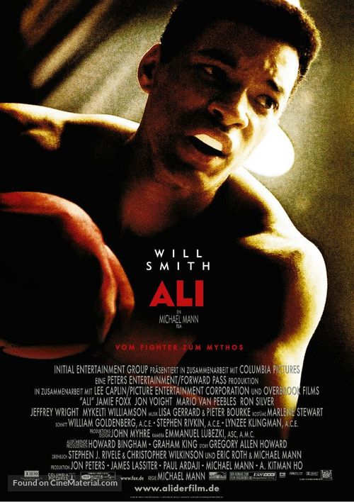 Ali - German Movie Poster