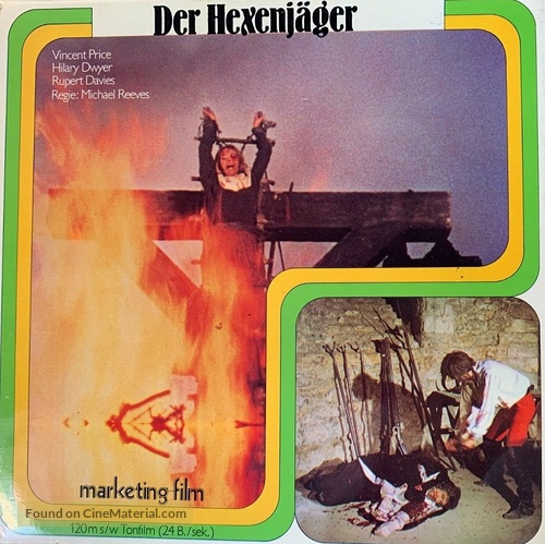 Witchfinder General - German Movie Cover
