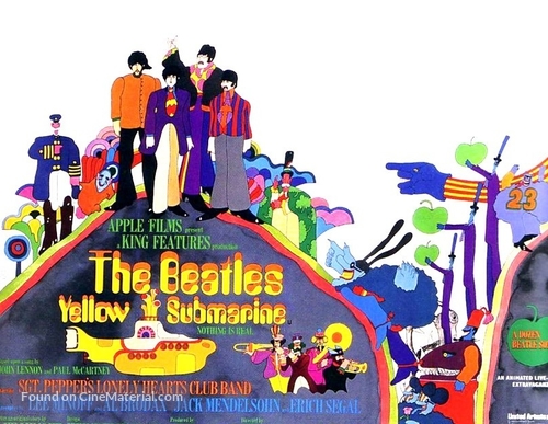 Yellow Submarine - British Movie Poster