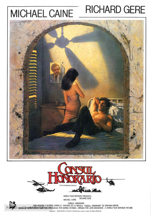 The Honorary Consul - Spanish Movie Poster