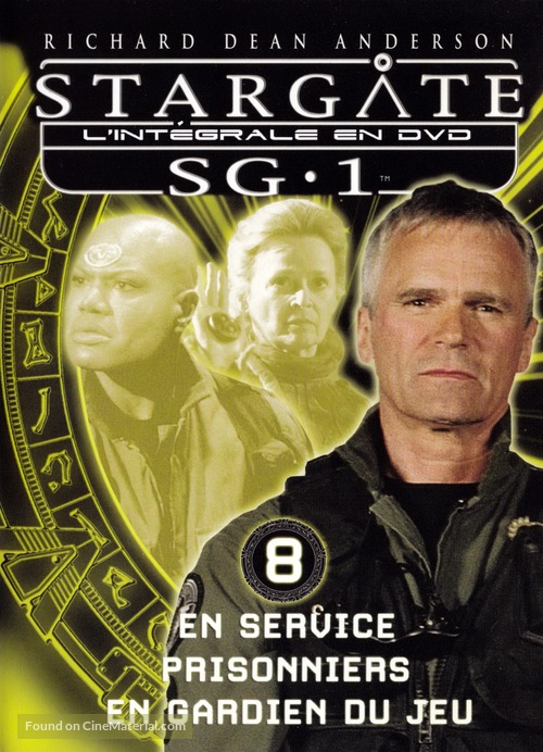 &quot;Stargate SG-1&quot; - French DVD movie cover