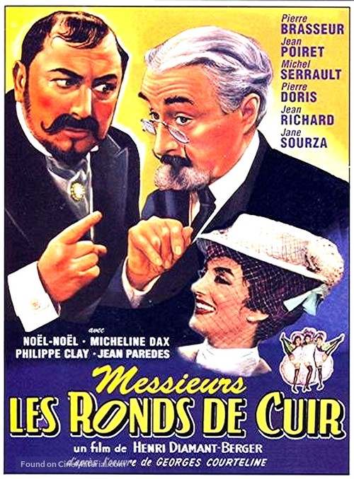 Messieurs les ronds de cuir - French Movie Poster