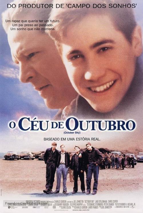 October Sky - Brazilian Movie Poster