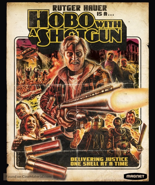 Hobo with a Shotgun - Blu-Ray movie cover