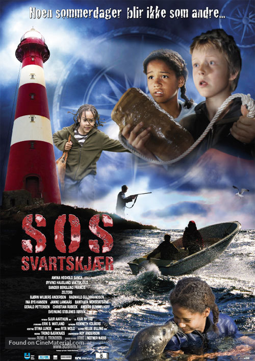 S.O.S Svartskj&aelig;r - Norwegian poster