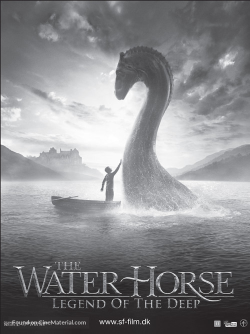 The Water Horse - Danish Movie Cover