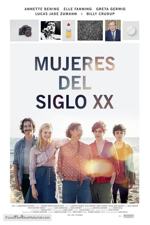 20th Century Women - Mexican Movie Poster