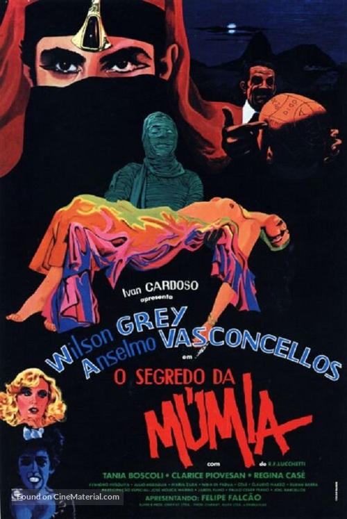 O Segredo da M&uacute;mia - Brazilian Movie Poster