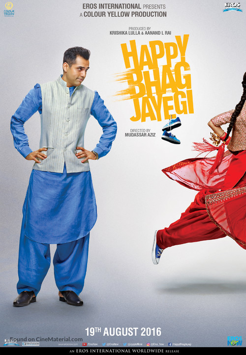 Happy Bhaag Jayegi - Indian Movie Poster