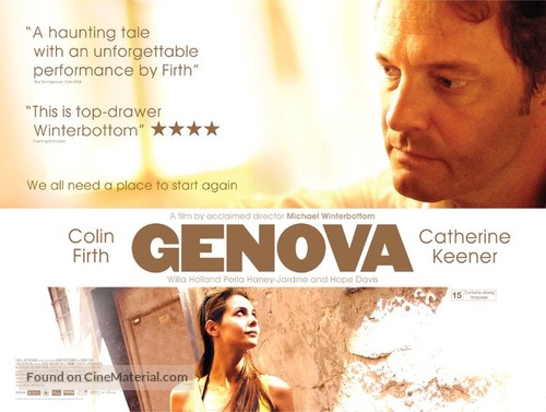 Genova - British Movie Poster