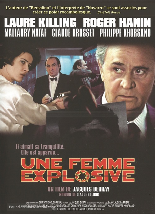 Une femme explosive - French Movie Cover