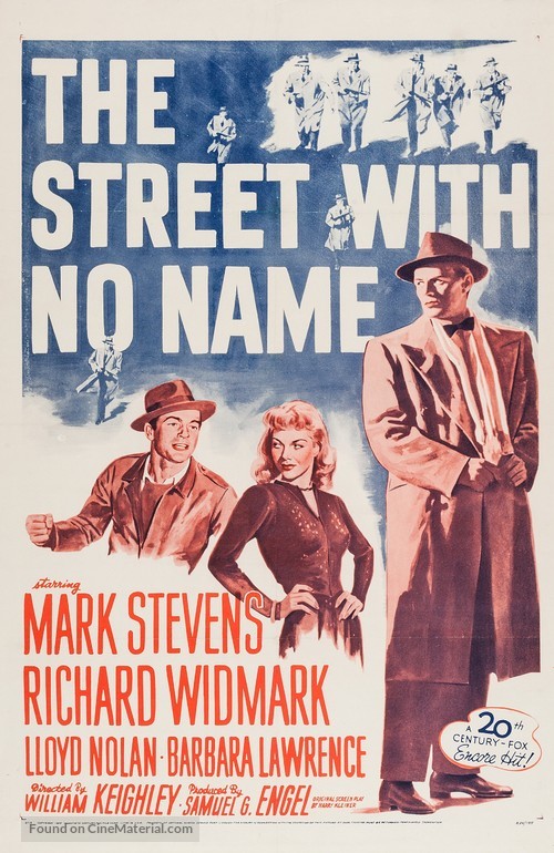 The Street with No Name - Movie Poster