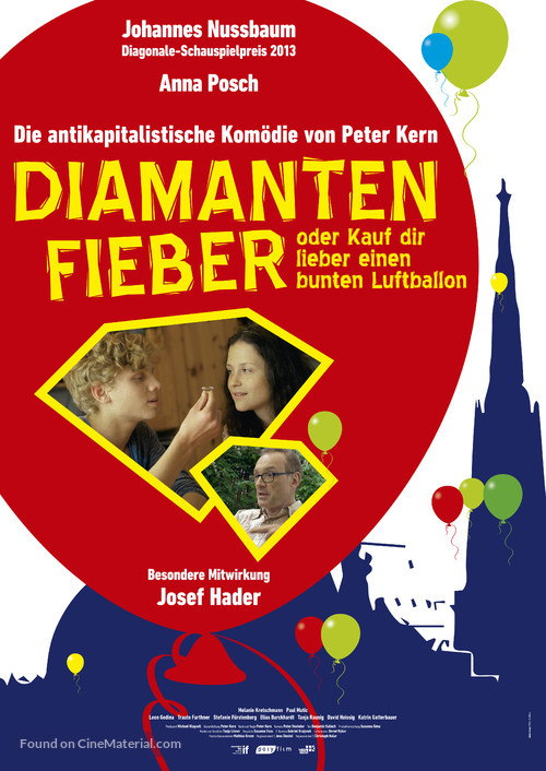 Diamantenfieber - Austrian Movie Poster