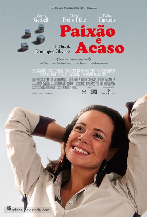 Paix&atilde;o e Acaso - Brazilian Movie Poster