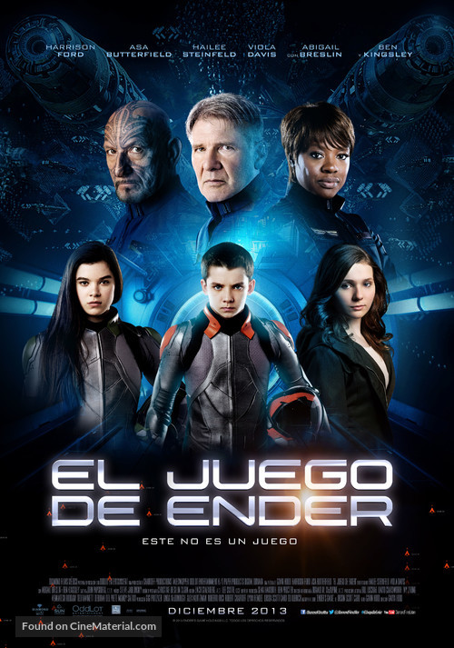 Ender&#039;s Game - Mexican Movie Poster