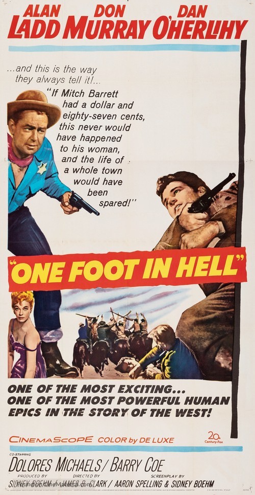 One Foot in Hell - Movie Poster