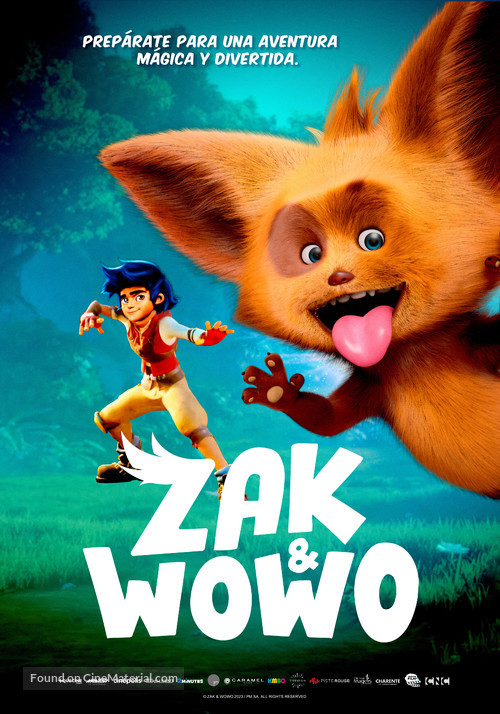 Zak &amp; Wowo, la l&eacute;gende de Lendarys - Mexican Movie Poster