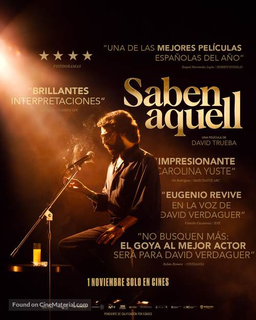 Saben aquell - Spanish Movie Poster