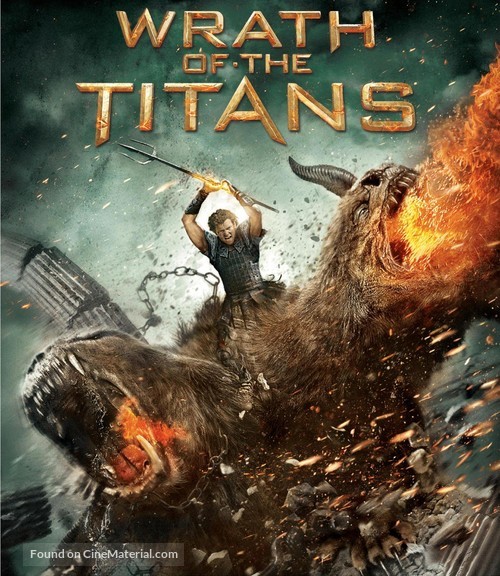 Wrath of the Titans - Blu-Ray movie cover