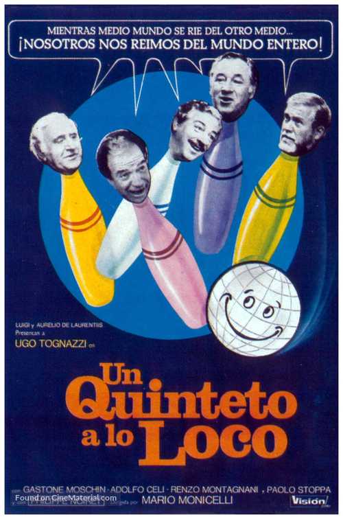 Amici miei atto II - Spanish Theatrical movie poster