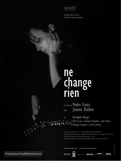 Ne change rien - French Movie Poster