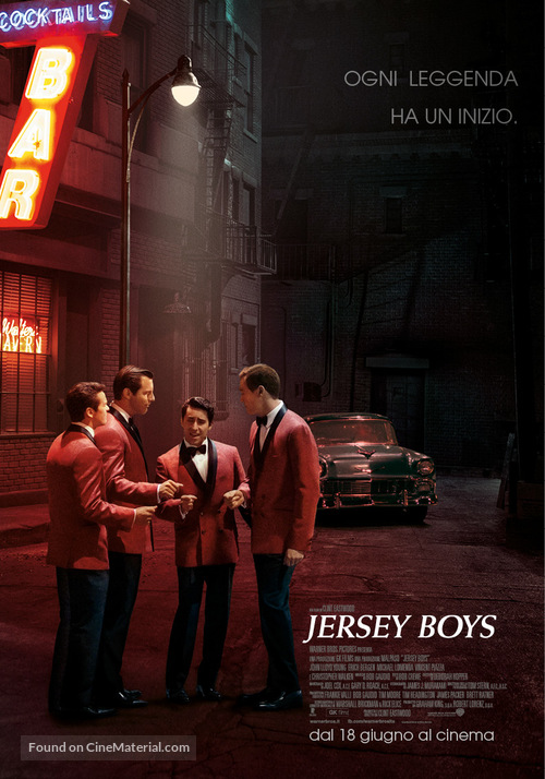 Jersey Boys - Italian Movie Poster