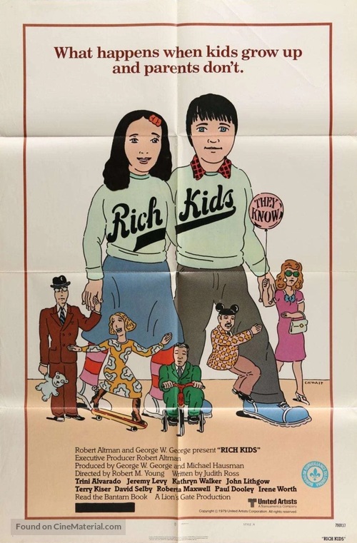 Rich Kids - Canadian Movie Poster