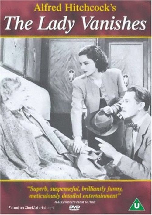 The Lady Vanishes - British DVD movie cover