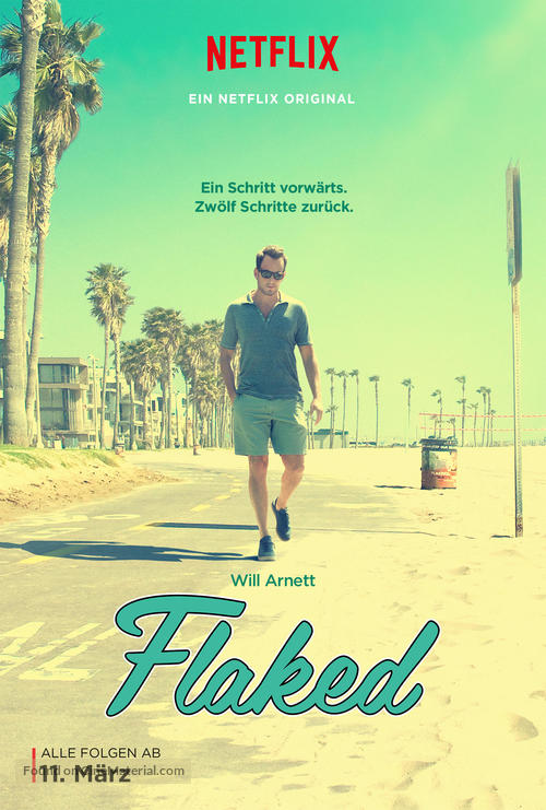 &quot;Flaked&quot; - German Movie Poster