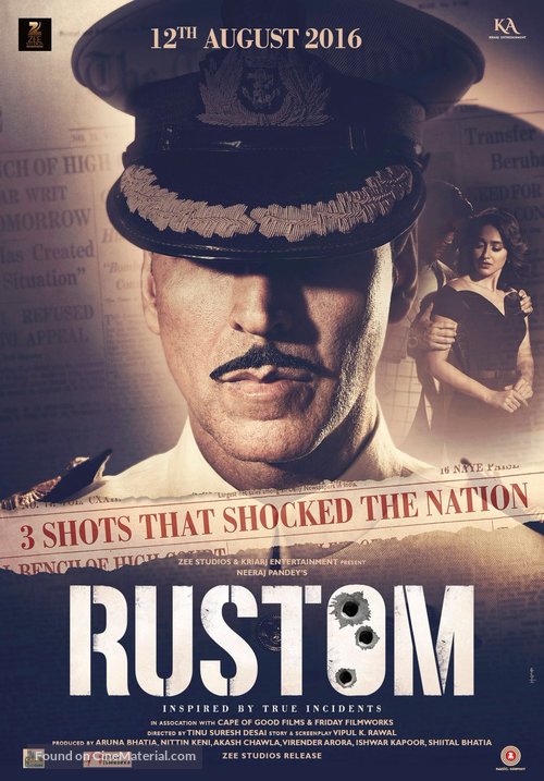 Rustom - Indian Movie Poster