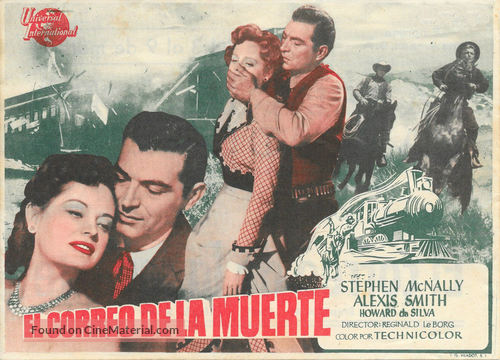 Wyoming Mail - Spanish Movie Poster