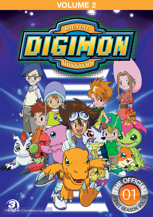 &quot;Digimon: Digital Monsters&quot; - DVD movie cover