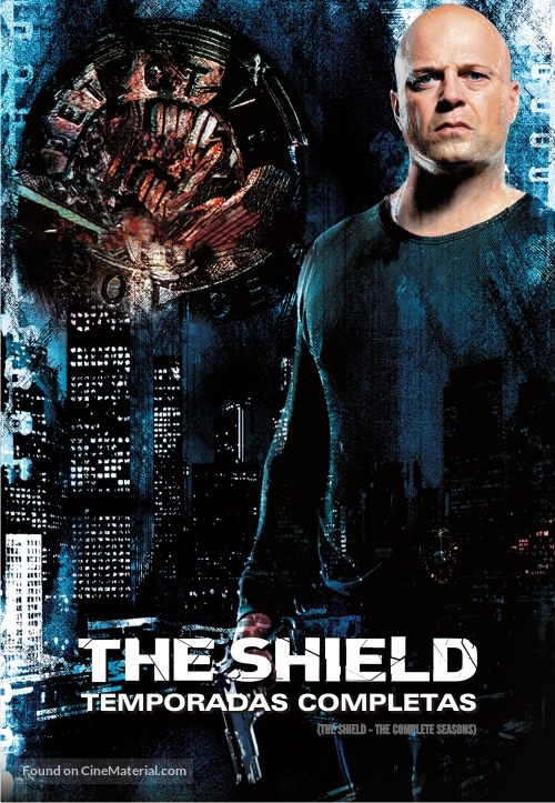 &quot;The Shield&quot; - Argentinian DVD movie cover