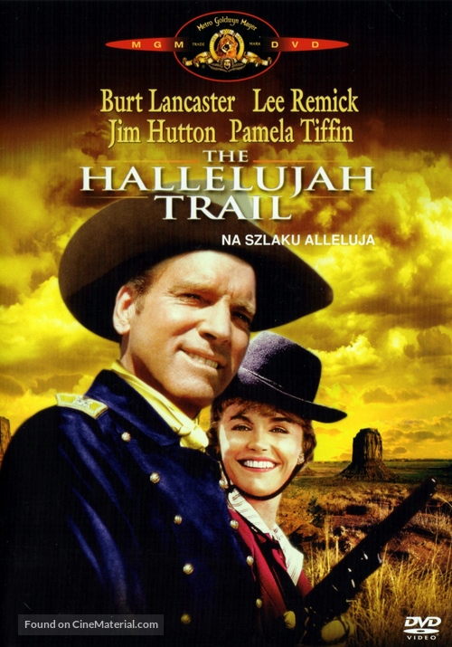 The Hallelujah Trail - Polish DVD movie cover