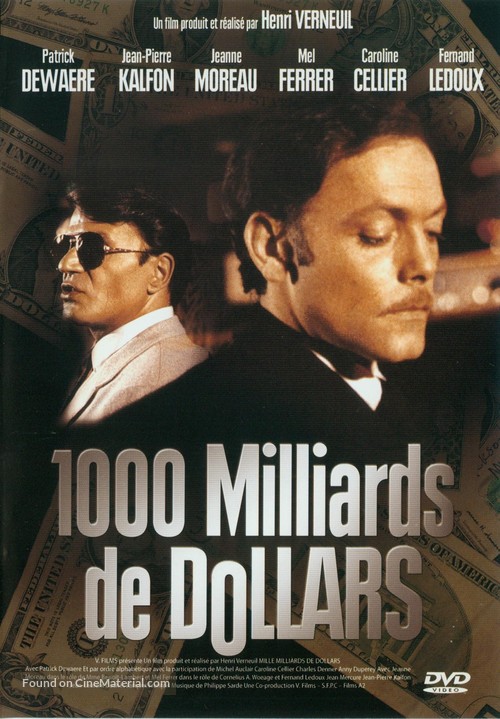 Mille milliards de dollars - French DVD movie cover