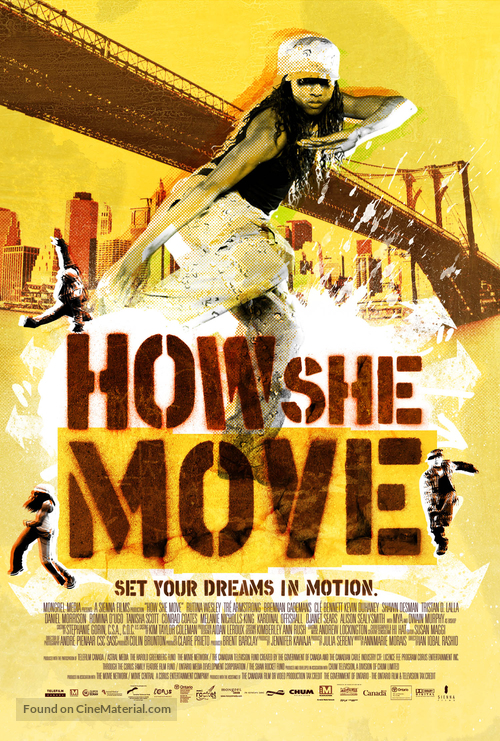 How She Move - Canadian Movie Poster