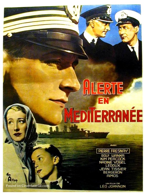 Alerte en M&eacute;diterran&eacute;e - French Movie Poster