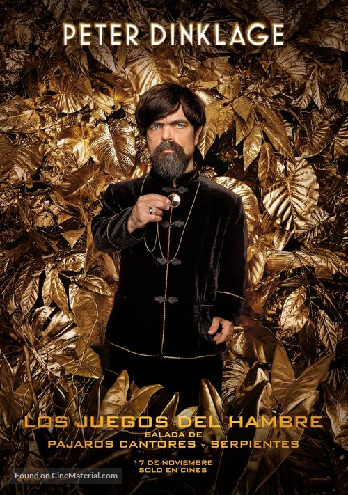 The Hunger Games: The Ballad of Songbirds &amp; Snakes - Spanish Movie Poster