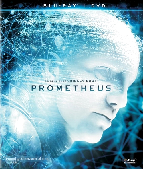 Prometheus - Portuguese Blu-Ray movie cover