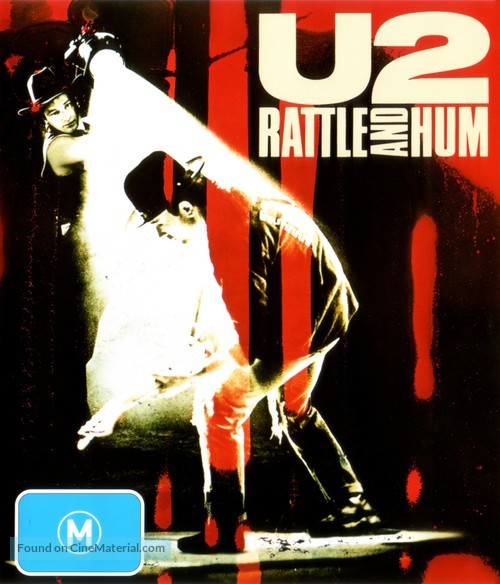 U2: Rattle and Hum - Australian Blu-Ray movie cover