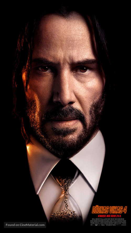 John Wick: Chapter 4 - Lithuanian Movie Poster