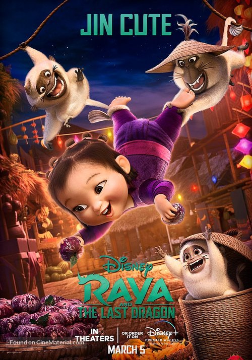 Raya and the Last Dragon - Singaporean Movie Poster