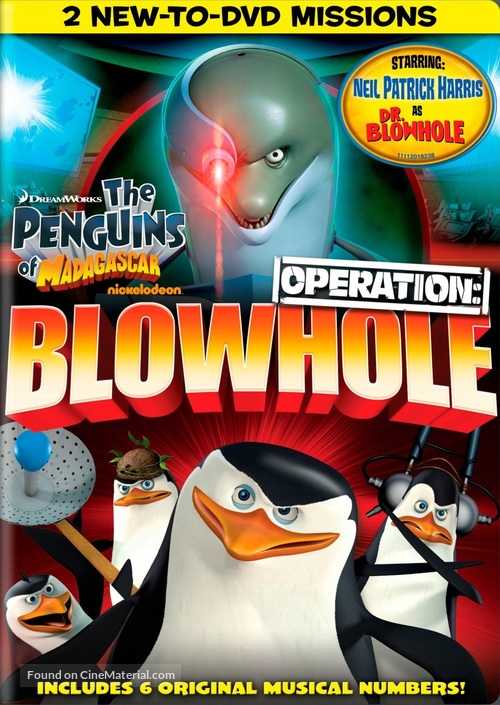 &quot;The Penguins of Madagascar&quot; - DVD movie cover