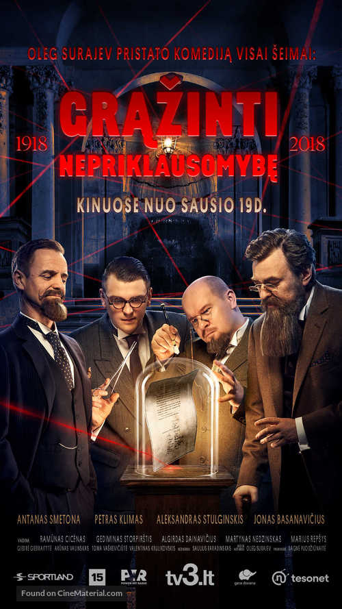 Grazinti Nepriklausomybe - Lithuanian Movie Poster