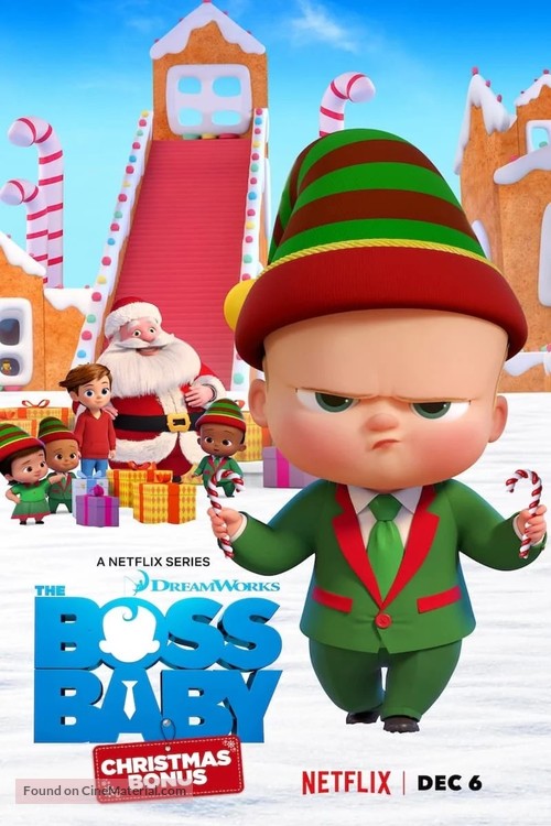 The Boss Baby: Christmas Bonus - Movie Poster