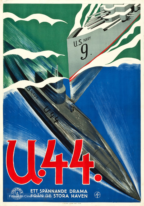 Submarine - Swedish Movie Poster