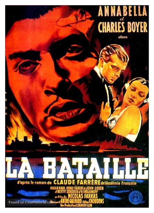 La bataille - French Movie Poster