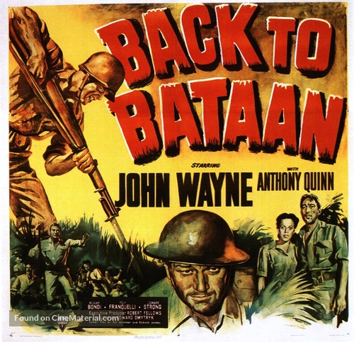 Back to Bataan - Movie Poster