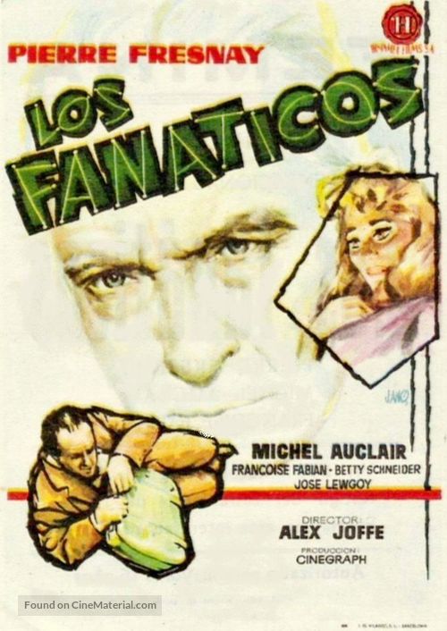 Les fanatiques - Spanish Movie Poster